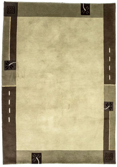 Alfombra de Nepal 145x202cm - Alfombra de lana