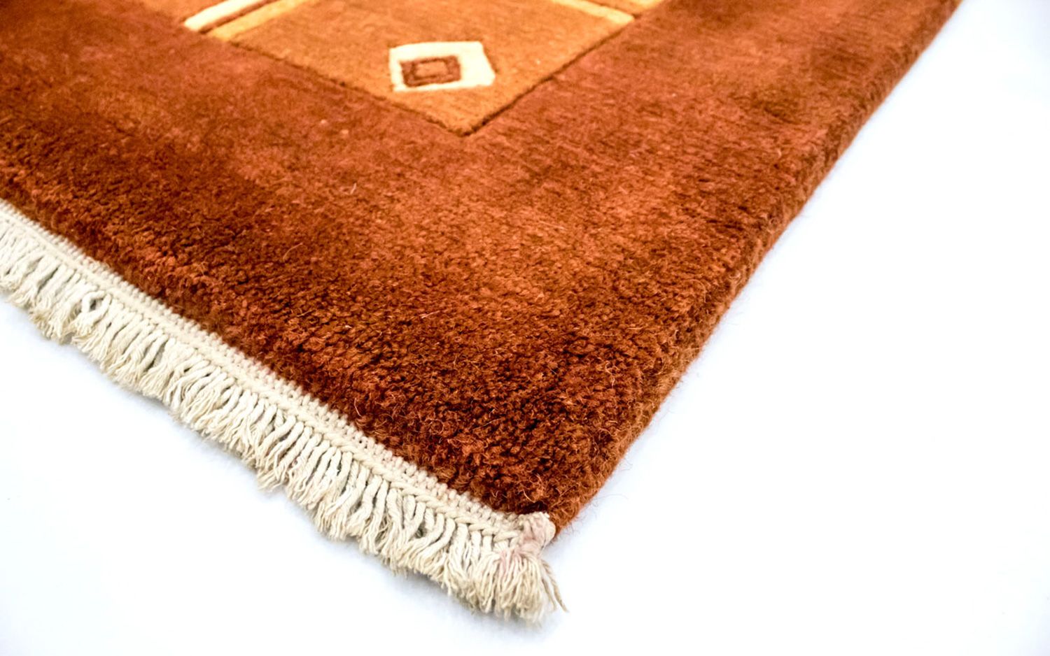 Alfombra de Nepal - 200 x 144 cm - marrón