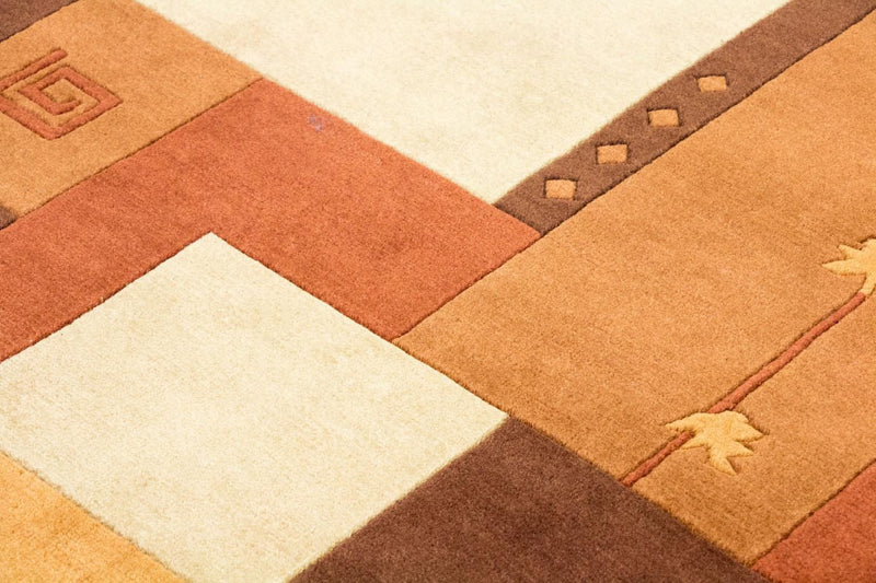 Alfombra de Nepal - 184 x 120 cm - multicolor