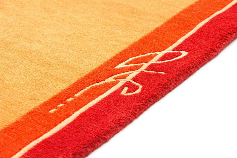 Alfombra de Nepal - 175 x 120 cm - naranja