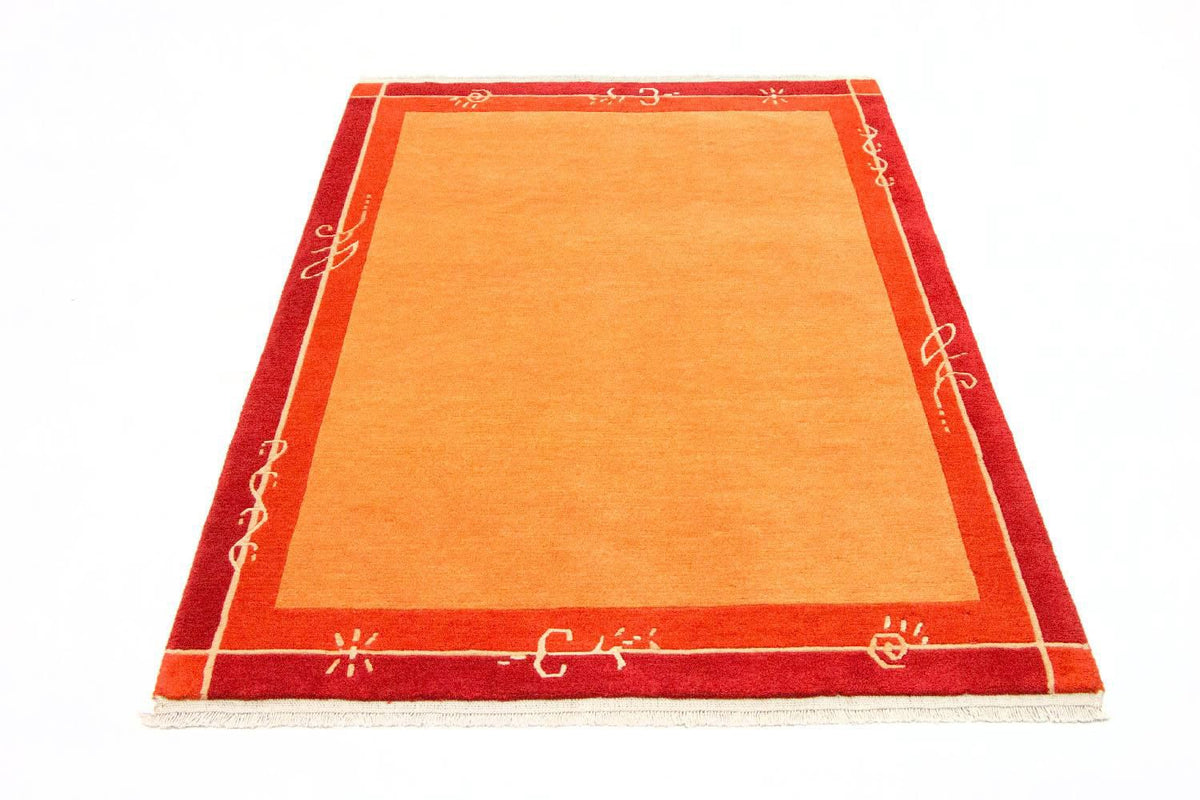 Alfombra de Nepal - 175 x 120 cm - naranja
