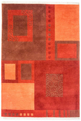 Alfombra de Nepal - 185 x 131 cm - multicolor