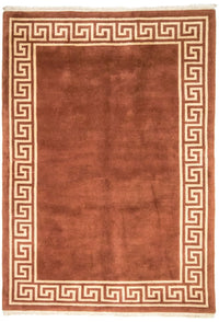 Alfombra de Nepal - 239 x 171 cm - marrón