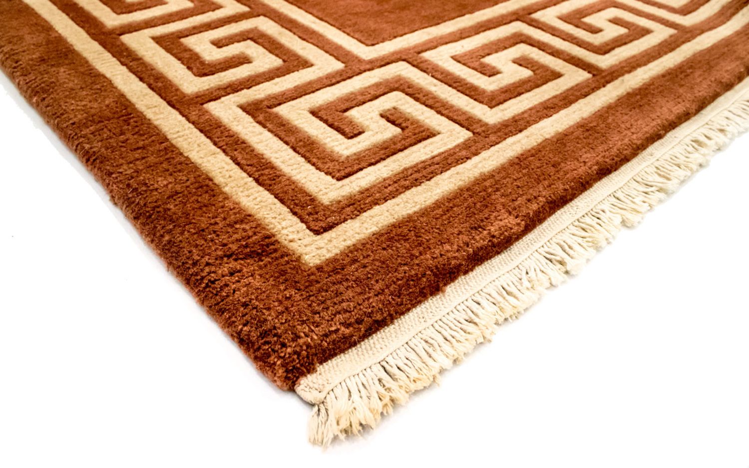 Alfombra de Nepal - 239 x 171 cm - marrón