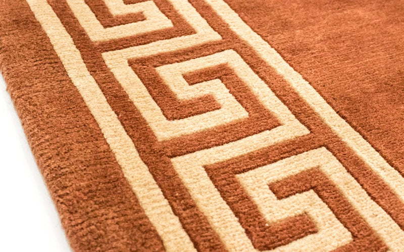 Alfombra de Nepal - 239 x 171 cm - marrón