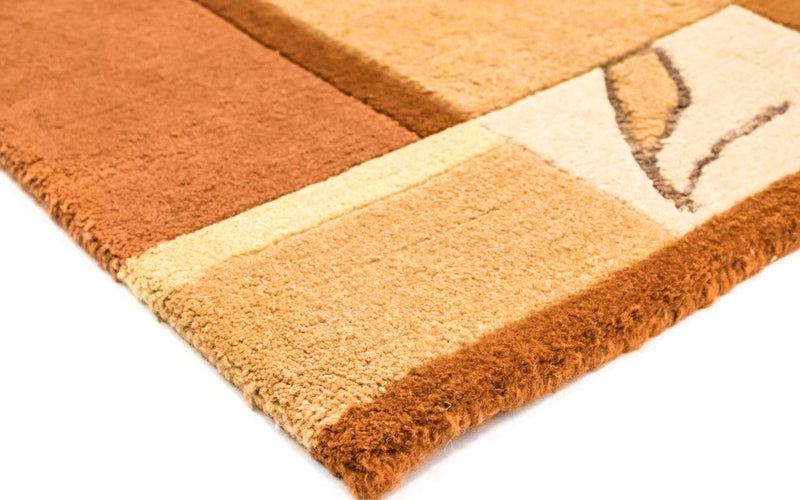 Alfombra de Nepal - 240 x 174 cm - naranja