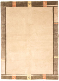 Alfombra de Nepal - 242 x 175 cm - beige