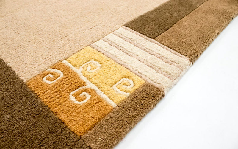 Alfombra de Nepal - 236 x 172 cm - beige