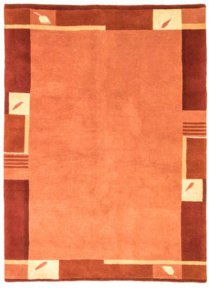 Alfombra de Nepal - 238 x 170 cm - naranja