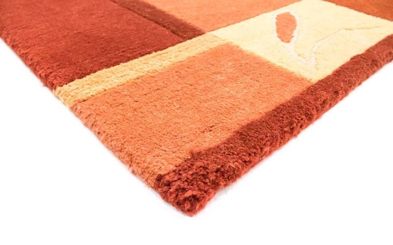 Alfombra de Nepal - 238 x 170 cm - naranja