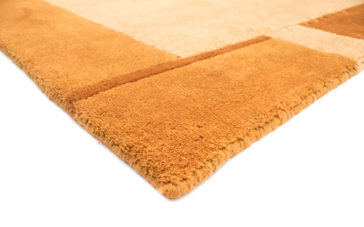 Alfombra de Nepal - 238 x 177 cm - marrón claro