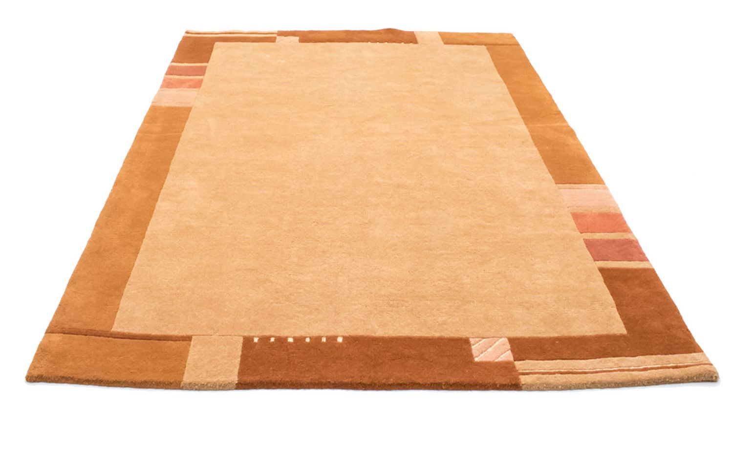 Alfombra de Nepal - 238 x 177 cm - marrón claro