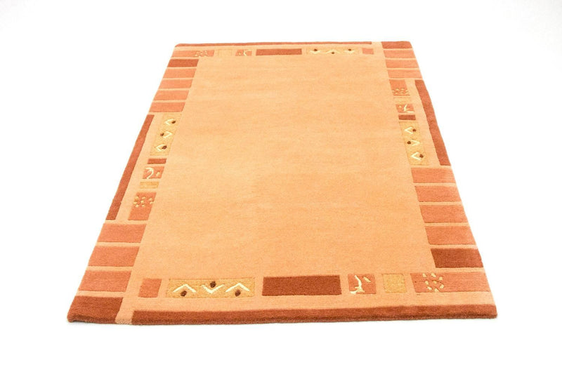 Alfombra de Nepal - 186 x 123 cm - naranja