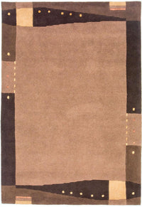 Alfombra de Nepal - 178 x 122 cm - marrón