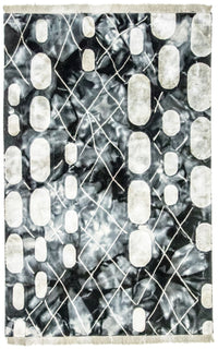 Alfombra de Nepal - 192 x 127 cm - multicolor