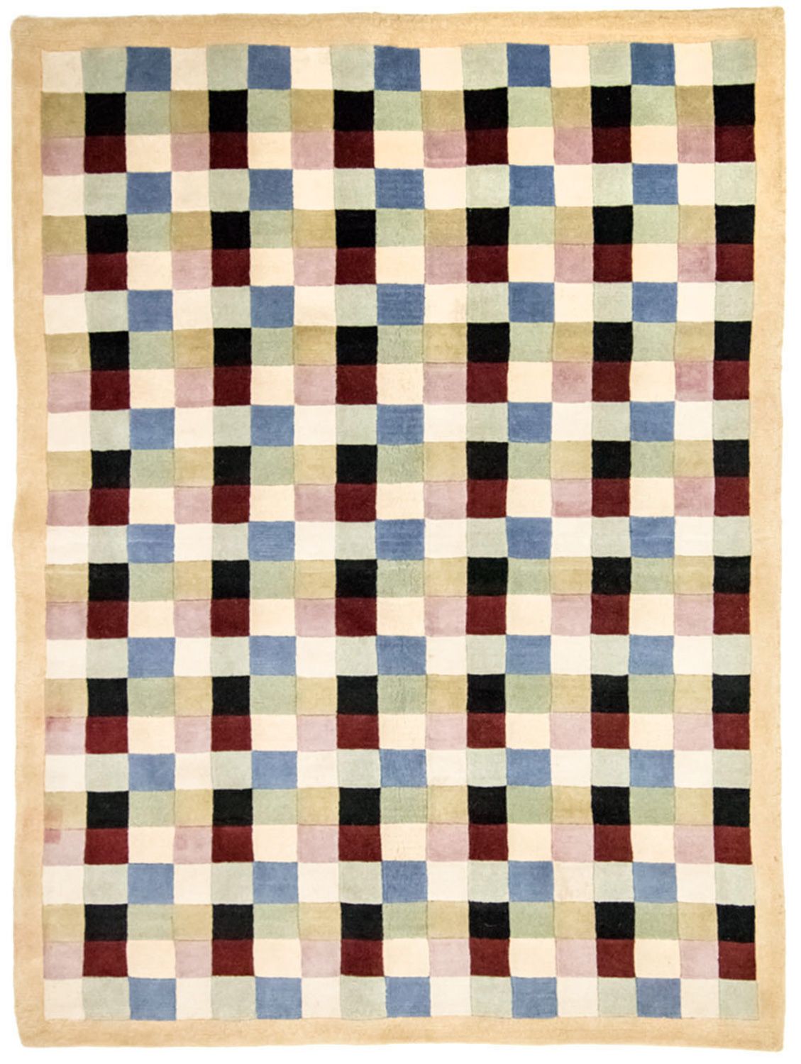 Alfombra de Nepal - 224 x 161 cm - colorido