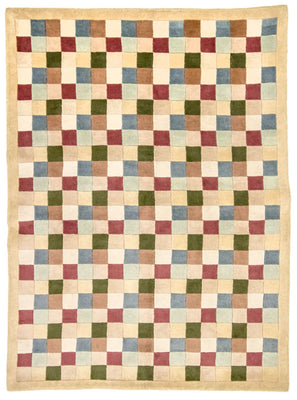 Alfombra de Nepal - 220 x 160 cm - colorido