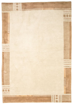 Alfombra de Nepal - 244 x 171 cm - beige
