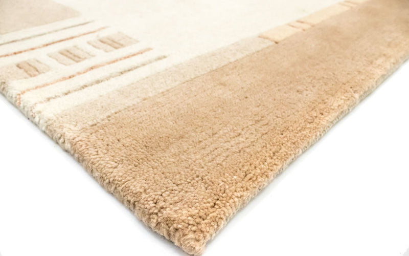 Alfombra de Nepal - 244 x 171 cm - beige