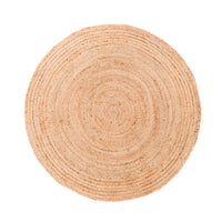 Alfombra de yute - 200 x 140 cm - natural