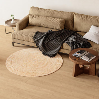 Alfombra de yute - 200 x 140 cm - natural