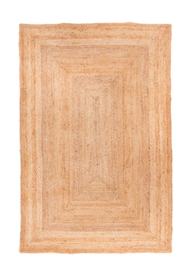 Alfombra de yute - 200 x 140 cm - natural