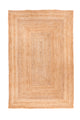 Alfombra de yute - 200 x 140 cm - natural