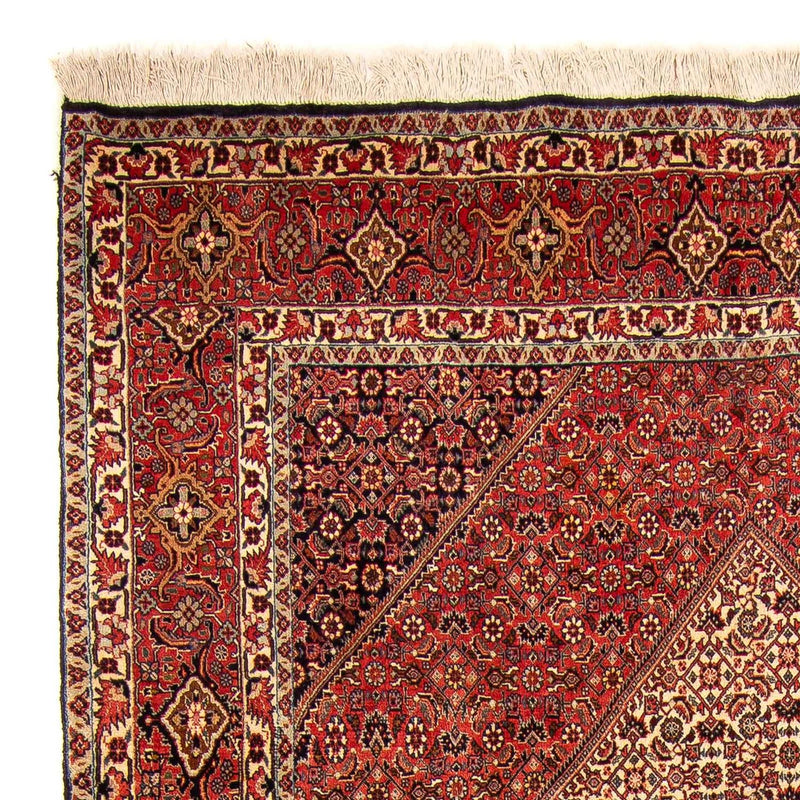 Alfombra persa - Bidjar - 312 x 172 cm - rojo claro
