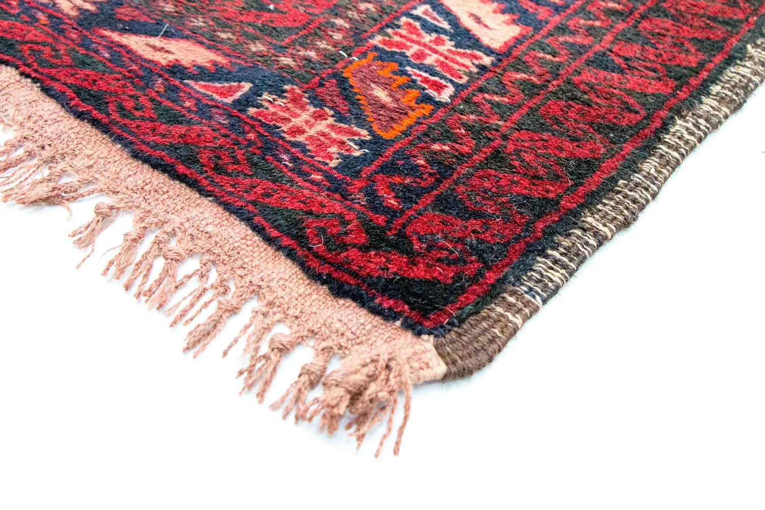 Alfombra Belutsch - 197 x 100 cm - rojo