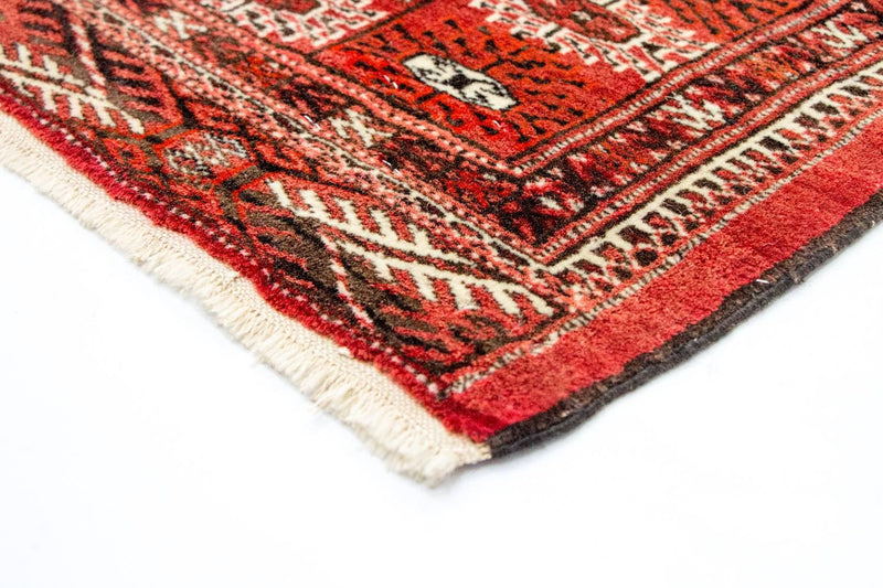 Alfombra afgana - Bukhara - 229 x 174 cm - rojo