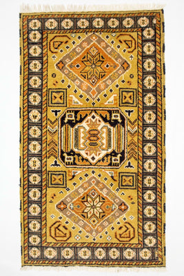 Alfombra oriental - 164 x 97 cm - oro