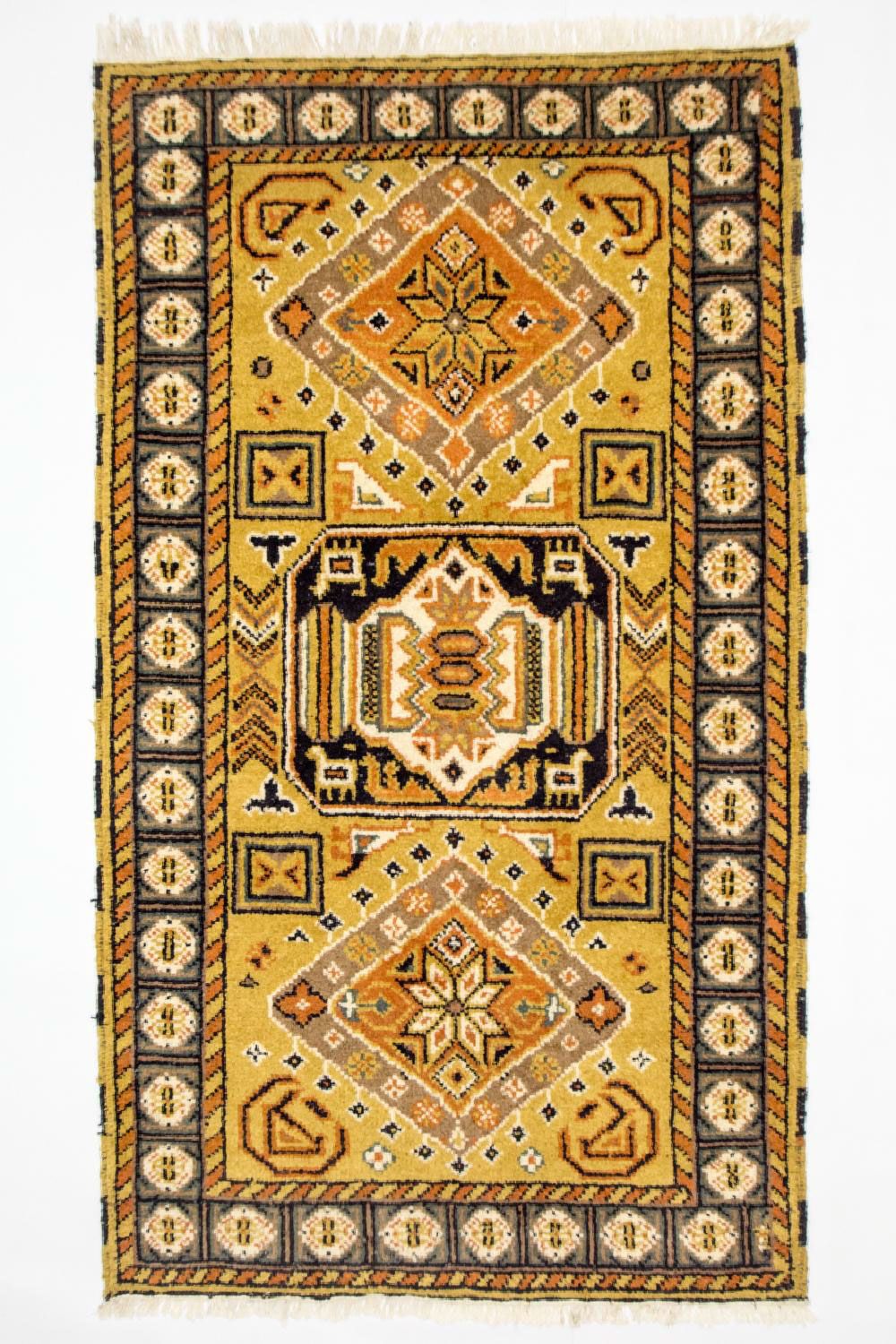 Alfombra oriental - 164 x 97 cm - oro
