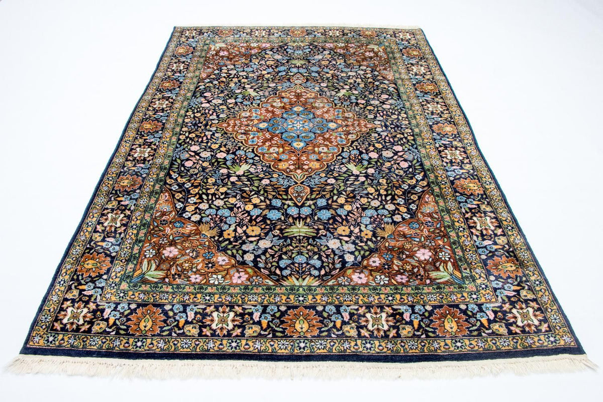 Alfombra oriental - 226 x 140 cm - azul