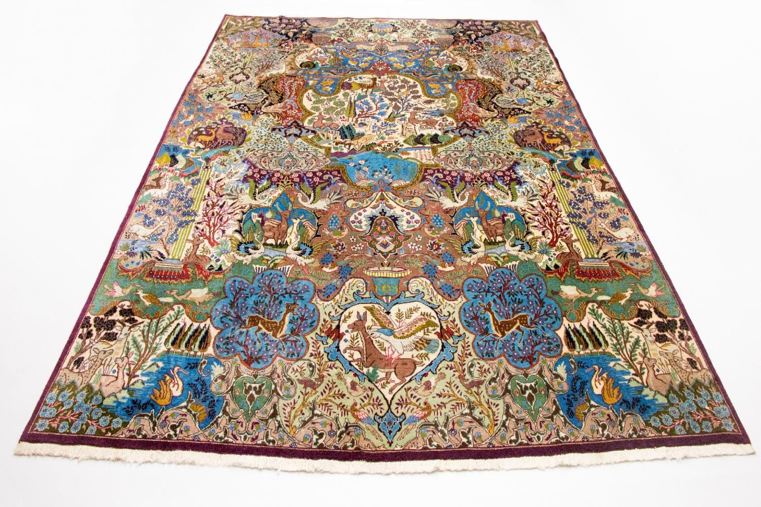 Alfombra persa - Clásica - 390 x 300 cm - multicolor