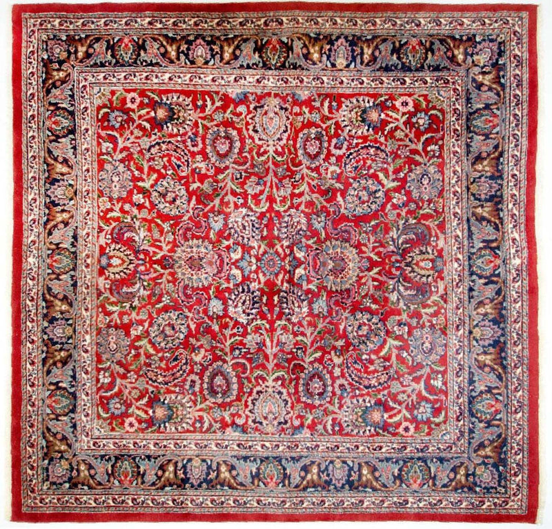 Alfombra persa - Clásica - 260 x 258 cm - rojo