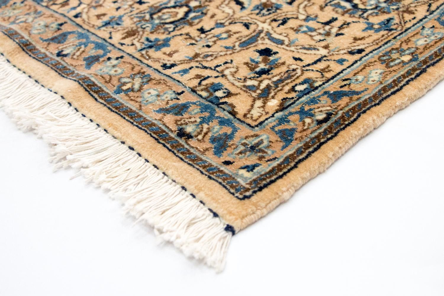 Alfombra Persa - Nain - Prima - 236 x 135 cm - azul oscuro