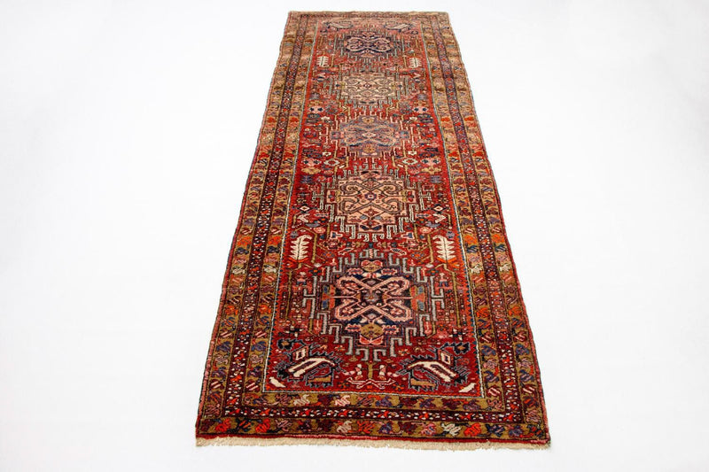 Alfombra de pasillo Alfombra persa - Nómada - 333 x 110 cm - rojo