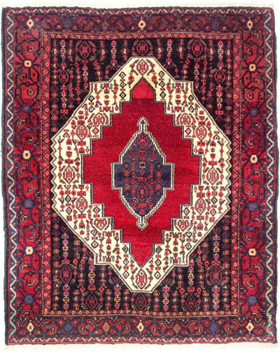 Senneh Alfombra 126x158cm - Alfombra persa