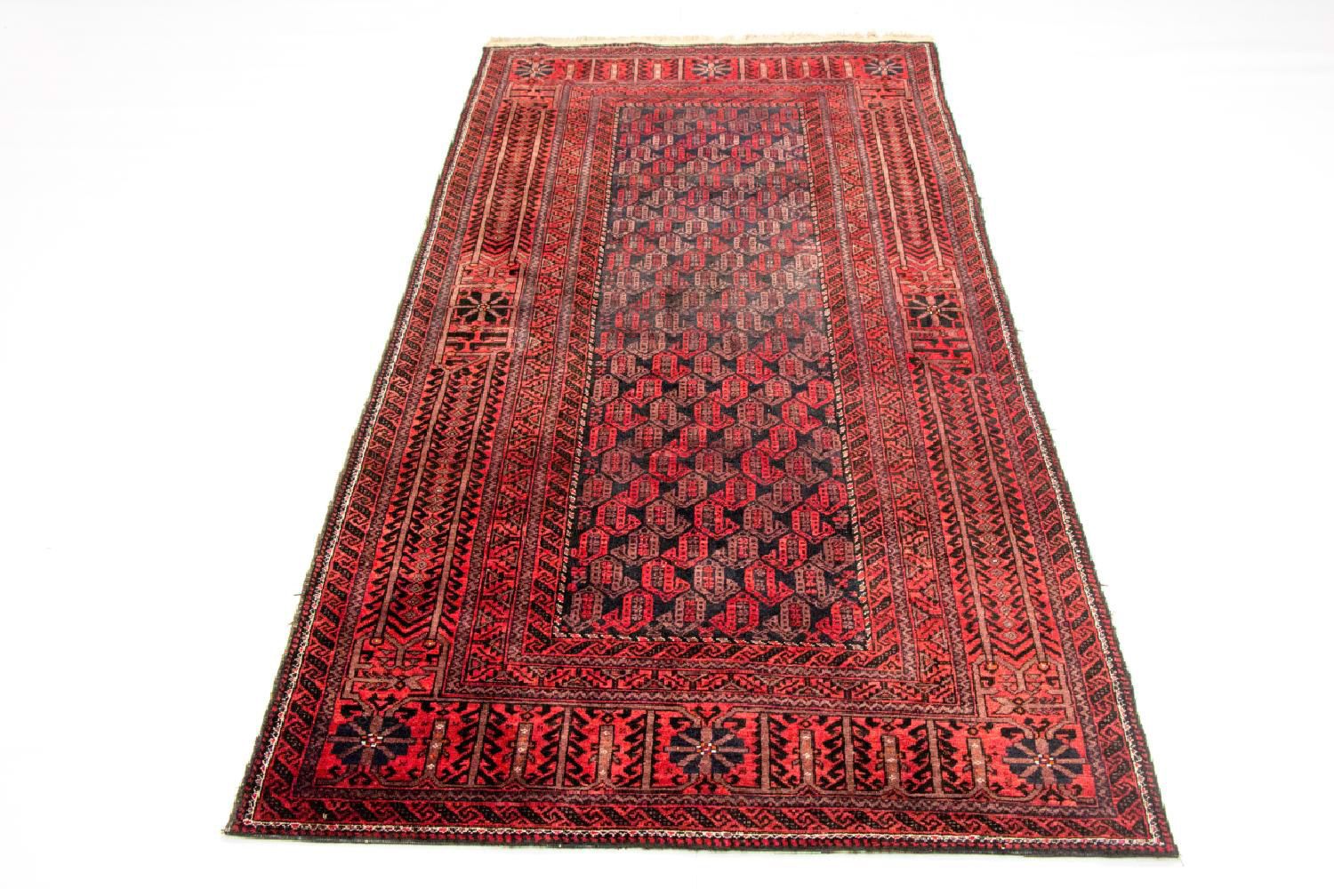 Alfombra de pasillo Alfombra Belutsch - 215 x 106 cm - multicolor