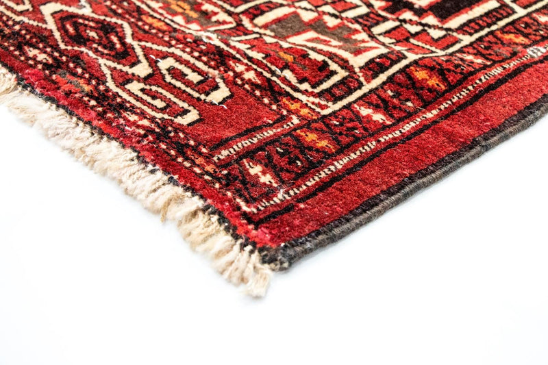 Alfombra afgana - Bukhara - 215 x 152 cm - rojo