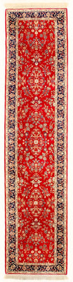 Alfombra de pasillo Alfombra persa - Tabriz - 336 x 78 cm - rojo