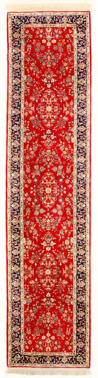 Alfombra de pasillo Alfombra persa - Tabriz - 336 x 78 cm - rojo