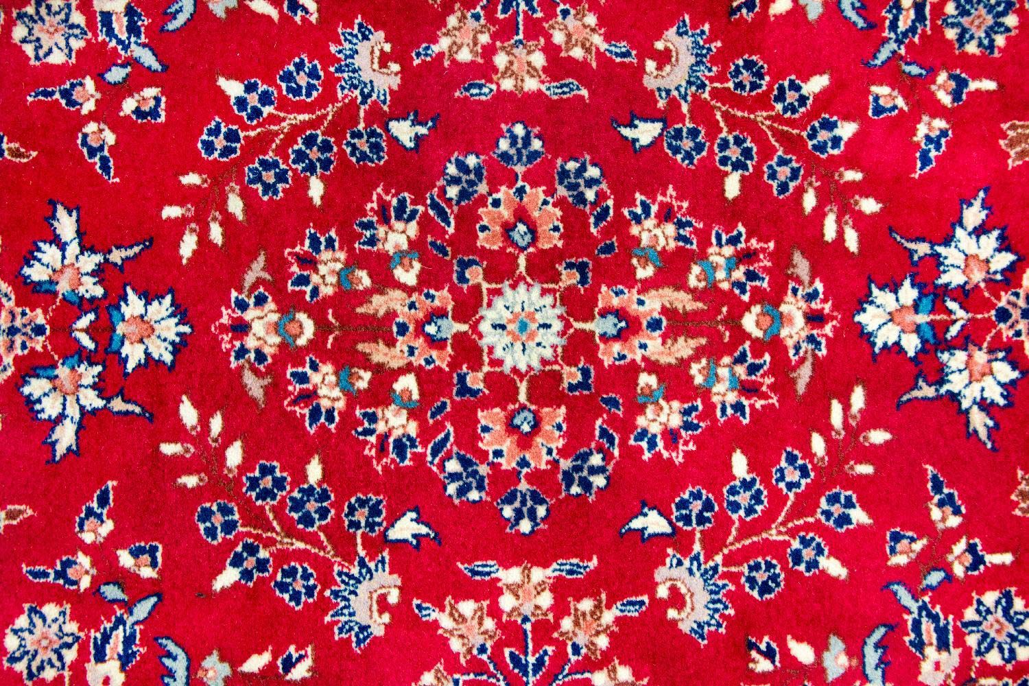 Alfombra de pasillo Alfombra persa - Tabriz - 336 x 78 cm - rojo