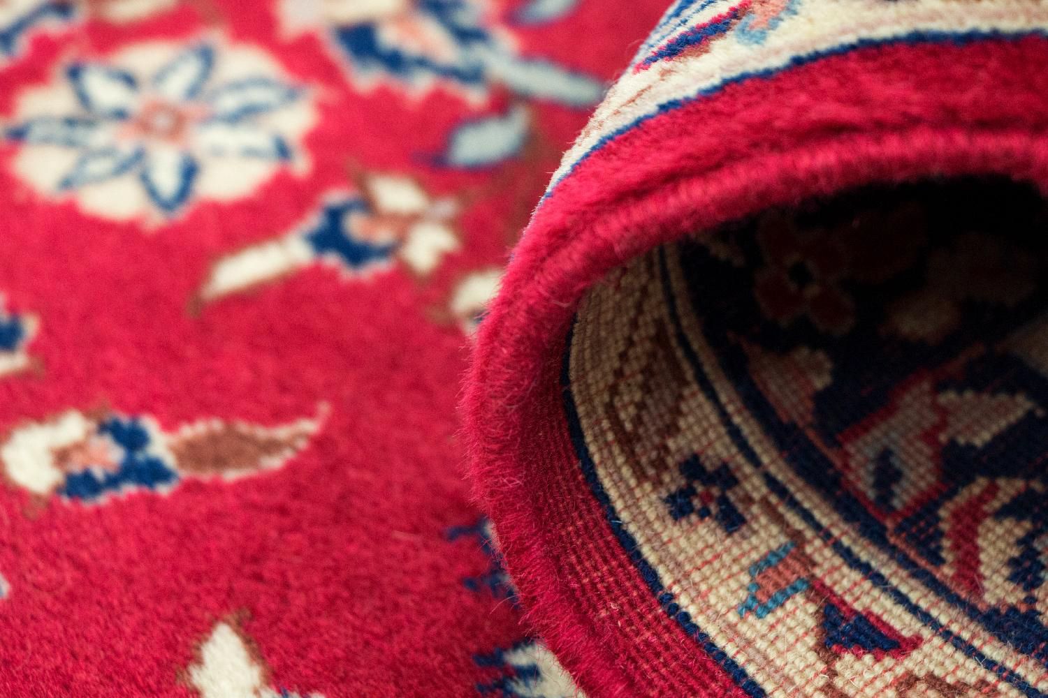 Alfombra de pasillo Alfombra persa - Tabriz - 336 x 78 cm - rojo