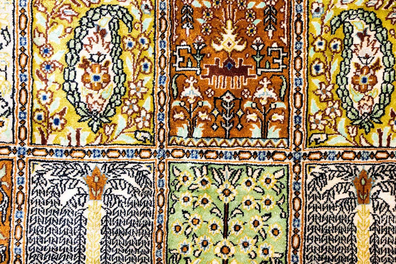 Alfombra de seda - Ghom Seda - Prima - 152 x 101 cm - multicolor