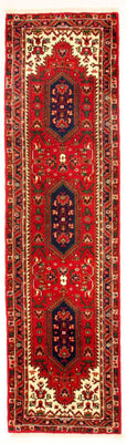 Alfombra de pasillo Alfombra oriental - 334 x 89 cm - rojo
