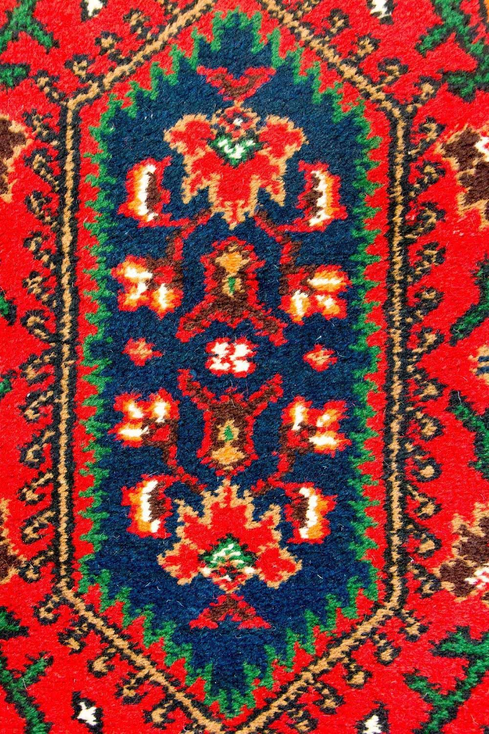 Alfombra de pasillo Alfombra oriental - 334 x 89 cm - rojo
