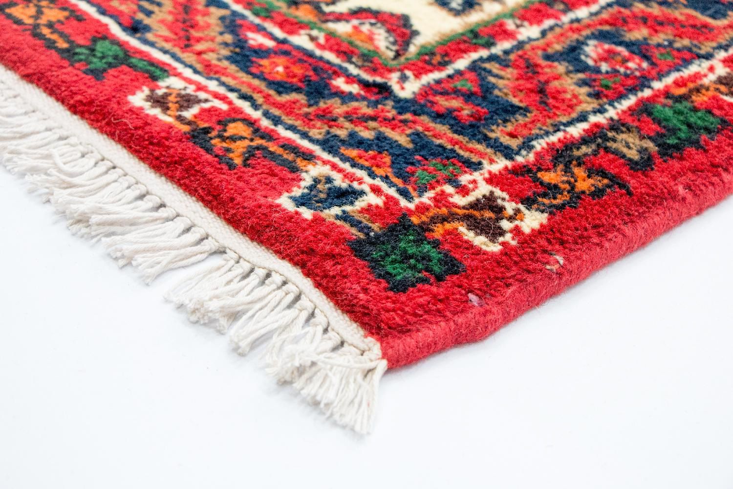 Alfombra de pasillo Alfombra oriental - 334 x 89 cm - rojo