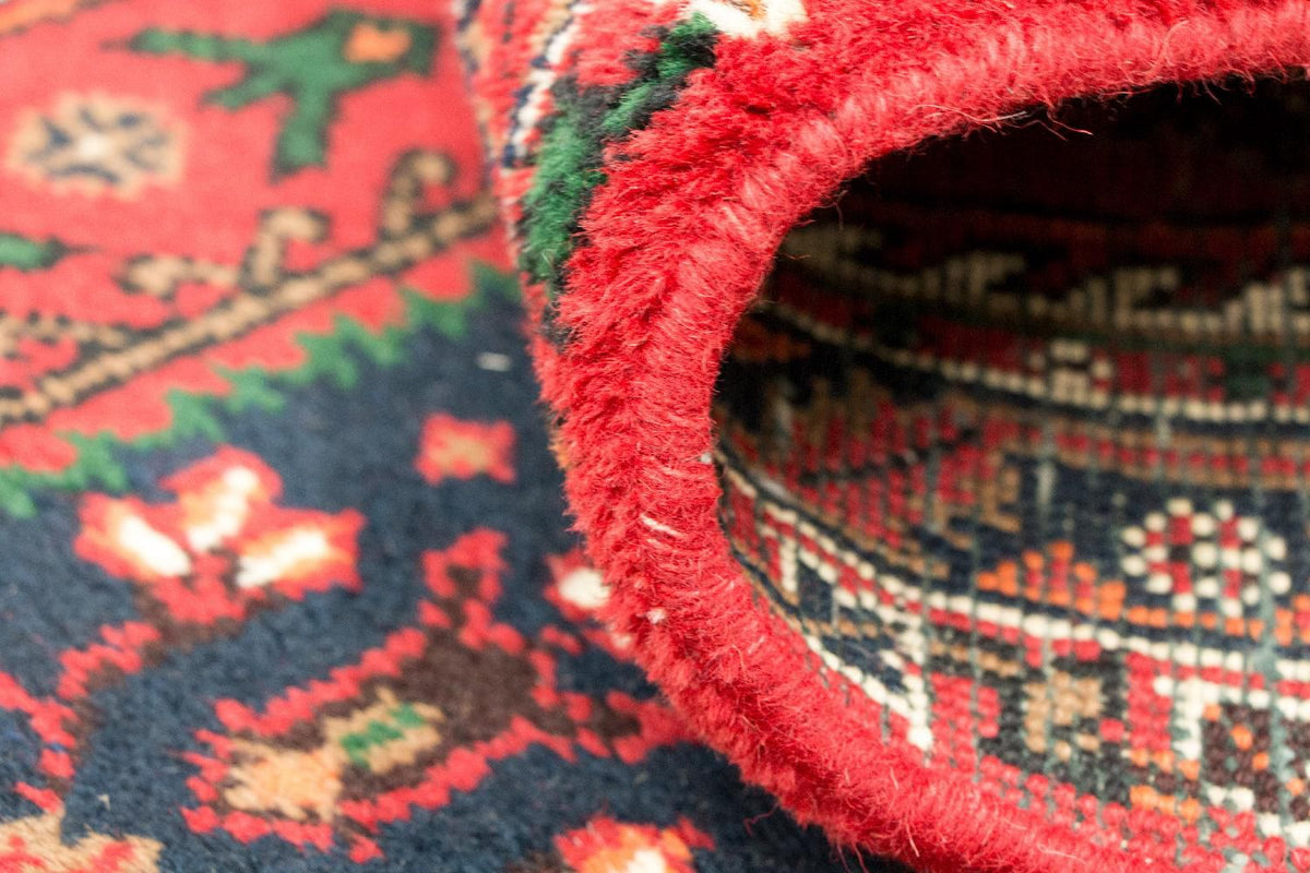 Alfombra de pasillo Alfombra oriental - 334 x 89 cm - rojo