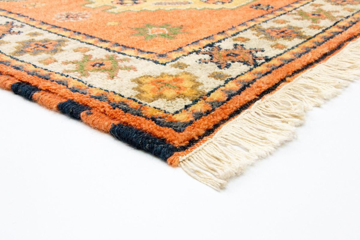 Alfombra oriental - 158 x 95 cm - naranja